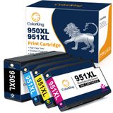 Cartucho De Tinta Colorking Remanufactured 950xl 951xl Para Hp