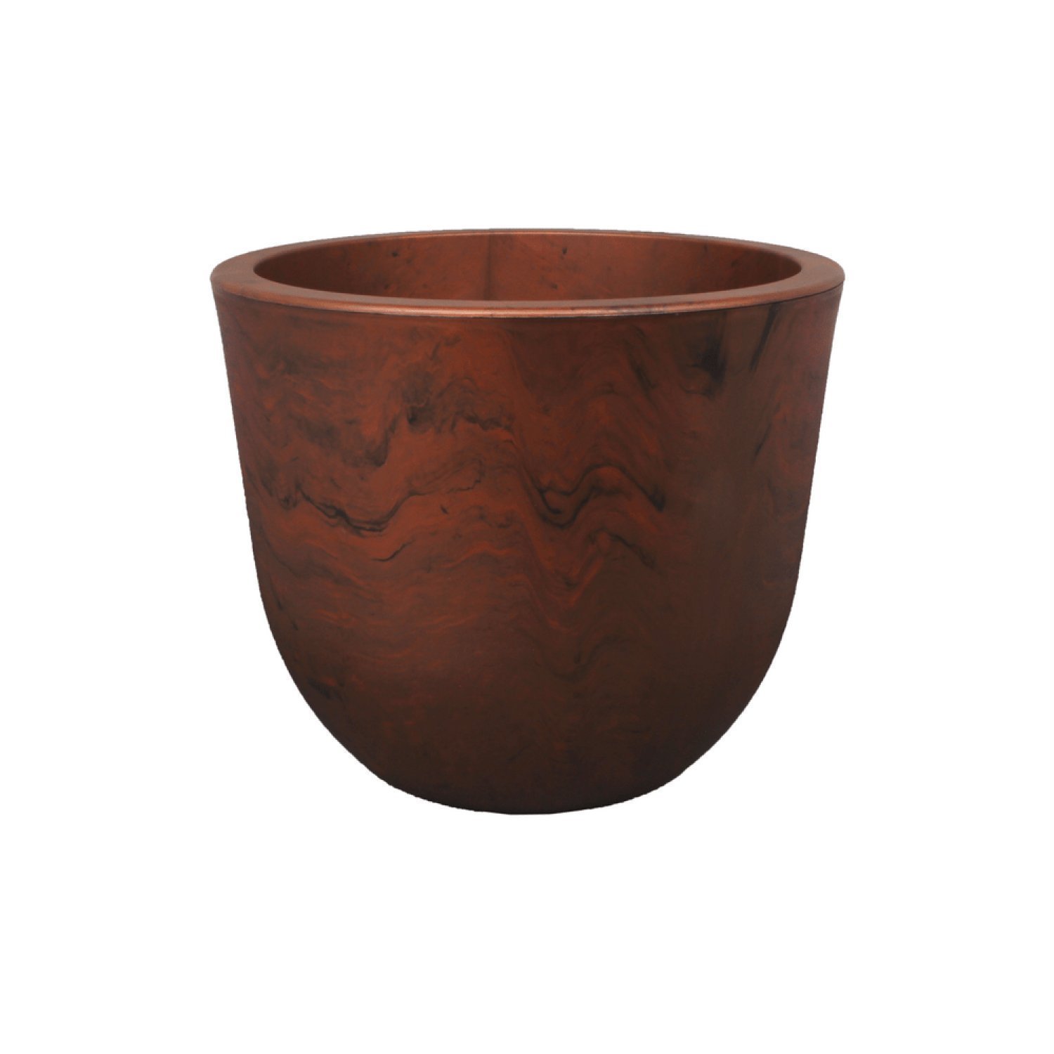 Vaso Concept Redondo N1 Japi Aço Corten