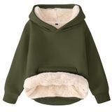 Moletom Flygo Unissex Para Meninos E Meninas Forrado De Lã Sherpa Winter