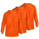 Camisas De Construção Tccfcct Classe 3 De Manga Comprida Com Capuz Para Homens