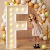 Decoração De Festa Light Up Letters 4 Pés Imprsv Ltd Mosaic Letters