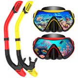 Equipamento De Snorkel Conjunto De Snorkel Littlejsy Dry-top Para Adultos