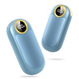 Aquecedores De Mãos Crislex Recarregáveis, Pacote Com 2 Unidades, Banco De Energia De 14000mah