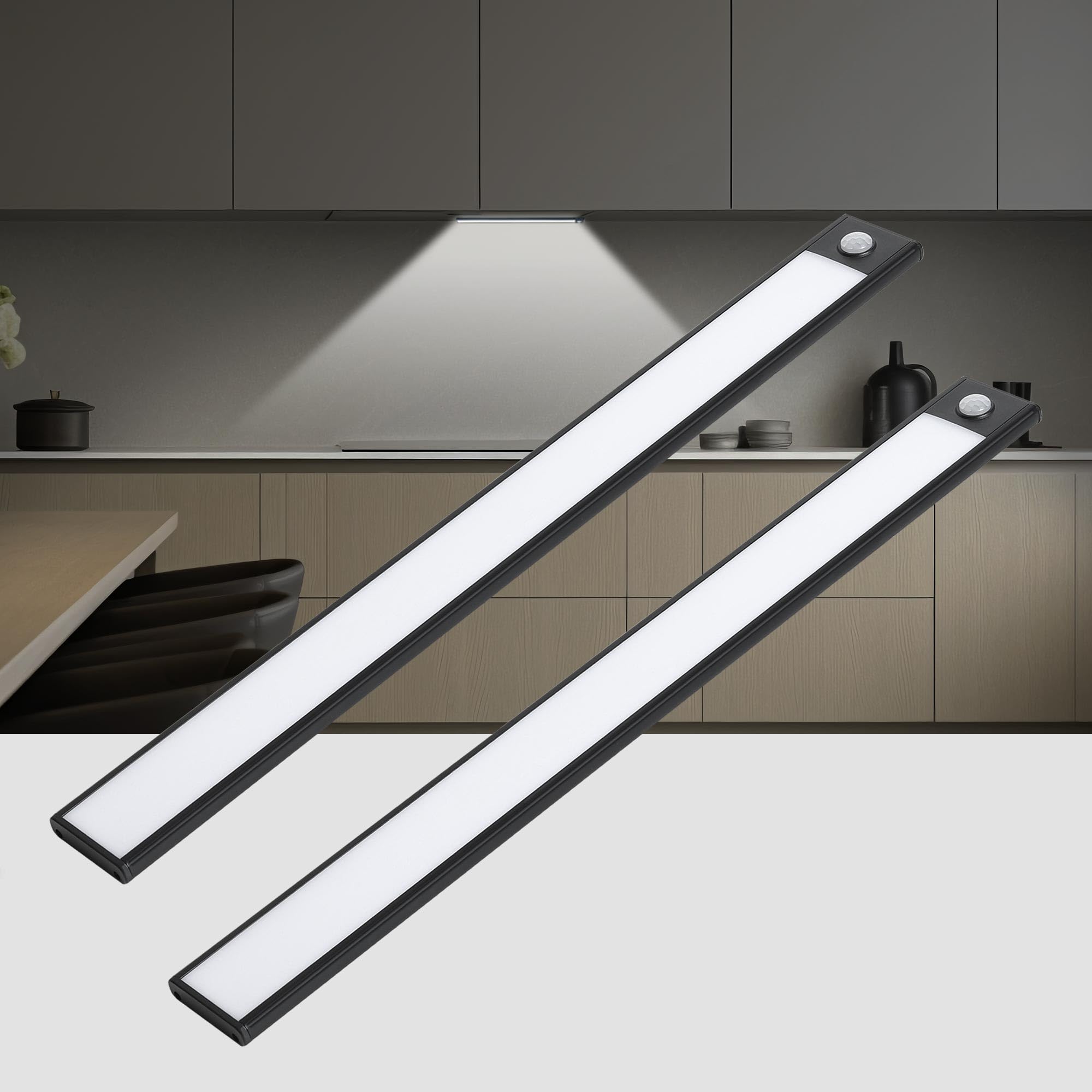 Under Cabinet Lights Colijoy 69 Led Closet Lights, Pacote Com 2