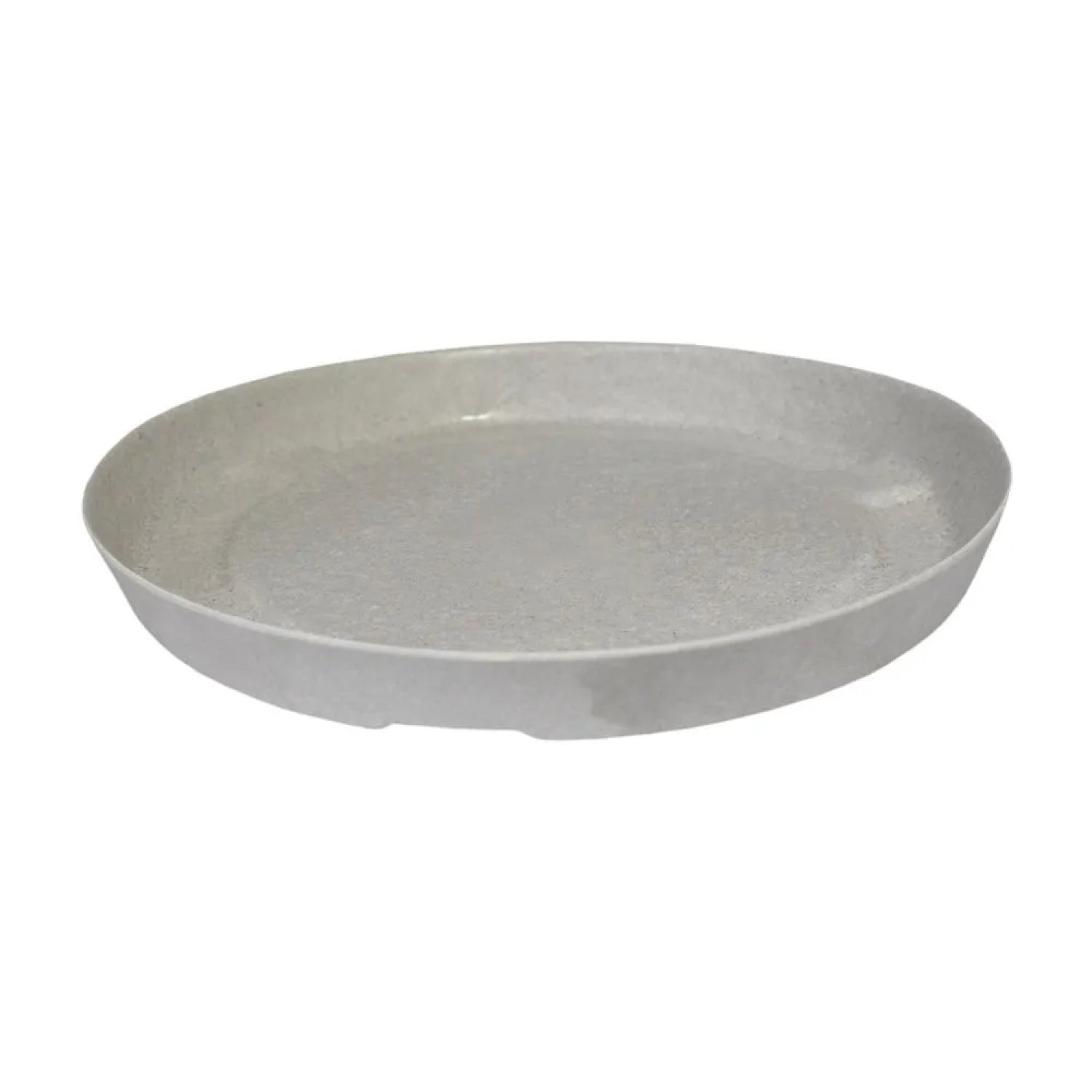 Prato Japi Para Vasos Redondo Slim 28 Off-white