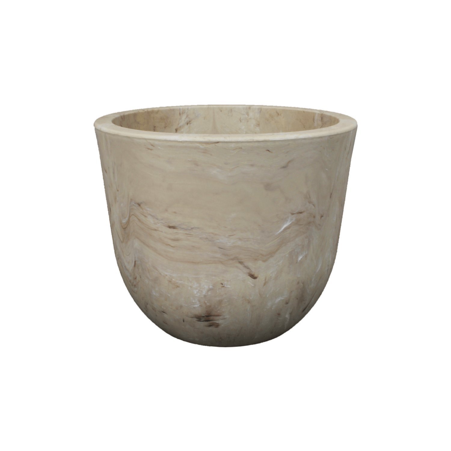 Vaso Concept Redondo N1 Japi Travertino