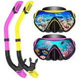 Equipamento De Snorkel Conjunto De Snorkel Littlejsy Dry-top Para Adultos