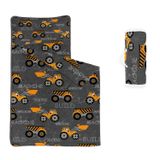 Caminhão Escavador Doméstico Nap Mat Datura Com Travesseiro Removível 3-7y