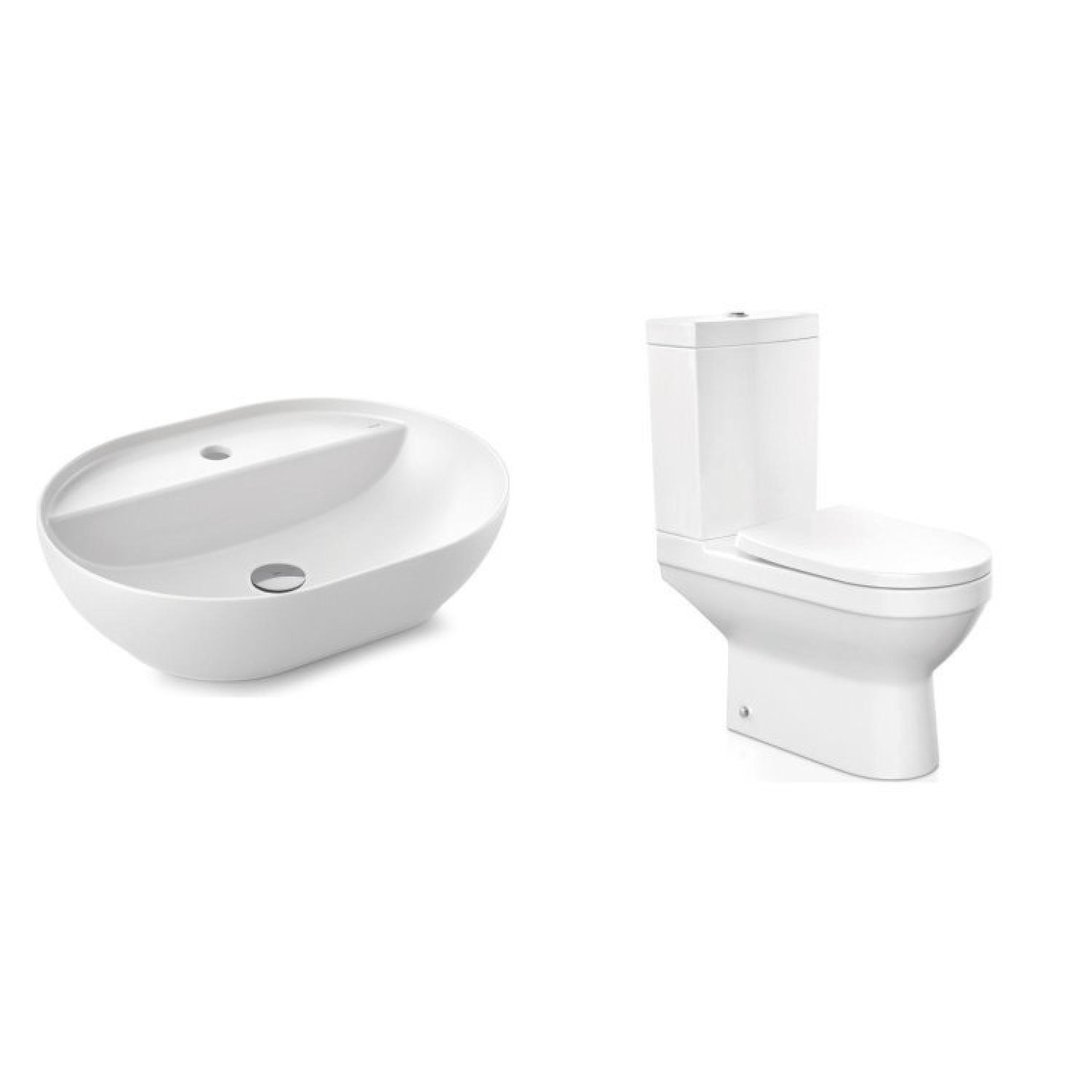 Kit Vaso Sanitário Completo Com Cuba Next Docol Branco
