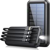 Power Bank Uyayohu Power-bank - Carregador Solar Portátil 40000mah