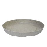 Prato Japi Para Vasos Redondo Slim 36 Cimento Queimado