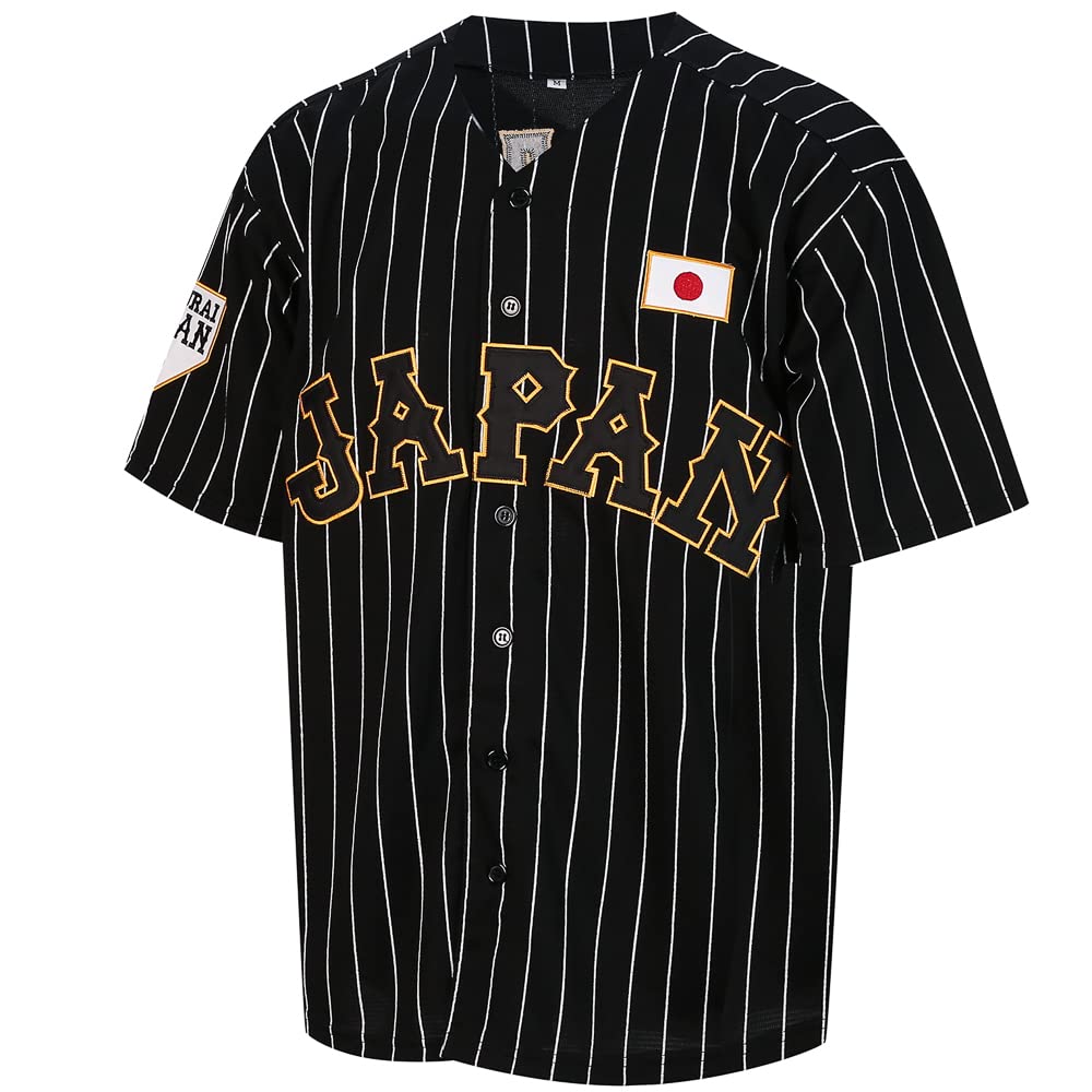 Camisa De Beisebol Brfox Ohtani 16 Japan Costurada Para Homens