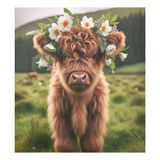 Tampa Magnética Para Máquina De Lavar Louça Exnundod Scotland Highland Cow