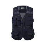 Colete Ao Ar Livre Spanye Masculino Tactical Fishing Hunting 3xl Navy