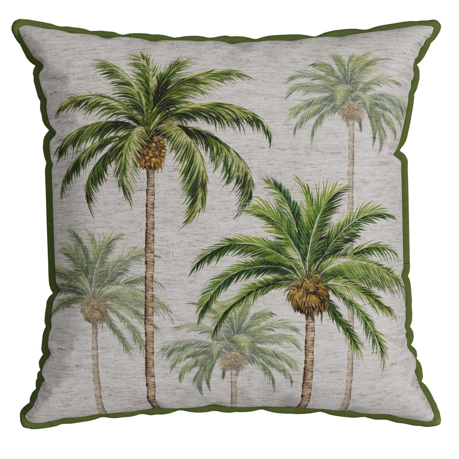 Capa Garden 052 Com Cordone 43 Cm X 43 Cm Verde/bege