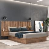 Cama Casal Com Cabeceira 2 Mesa De Cabeceira 2 Gavetas 8292 Foscarini Solanum