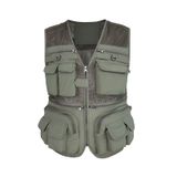 Jaqueta Masculina Vest Spanye Army Outdoor Work Safari Travel Green
