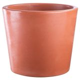 Conjunto De 10 Vasos Decorativo Para Plantas Reto Badi 28 Marrom