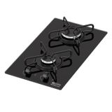Cooktop 2 Bocas Acendimento Automático Be Preto