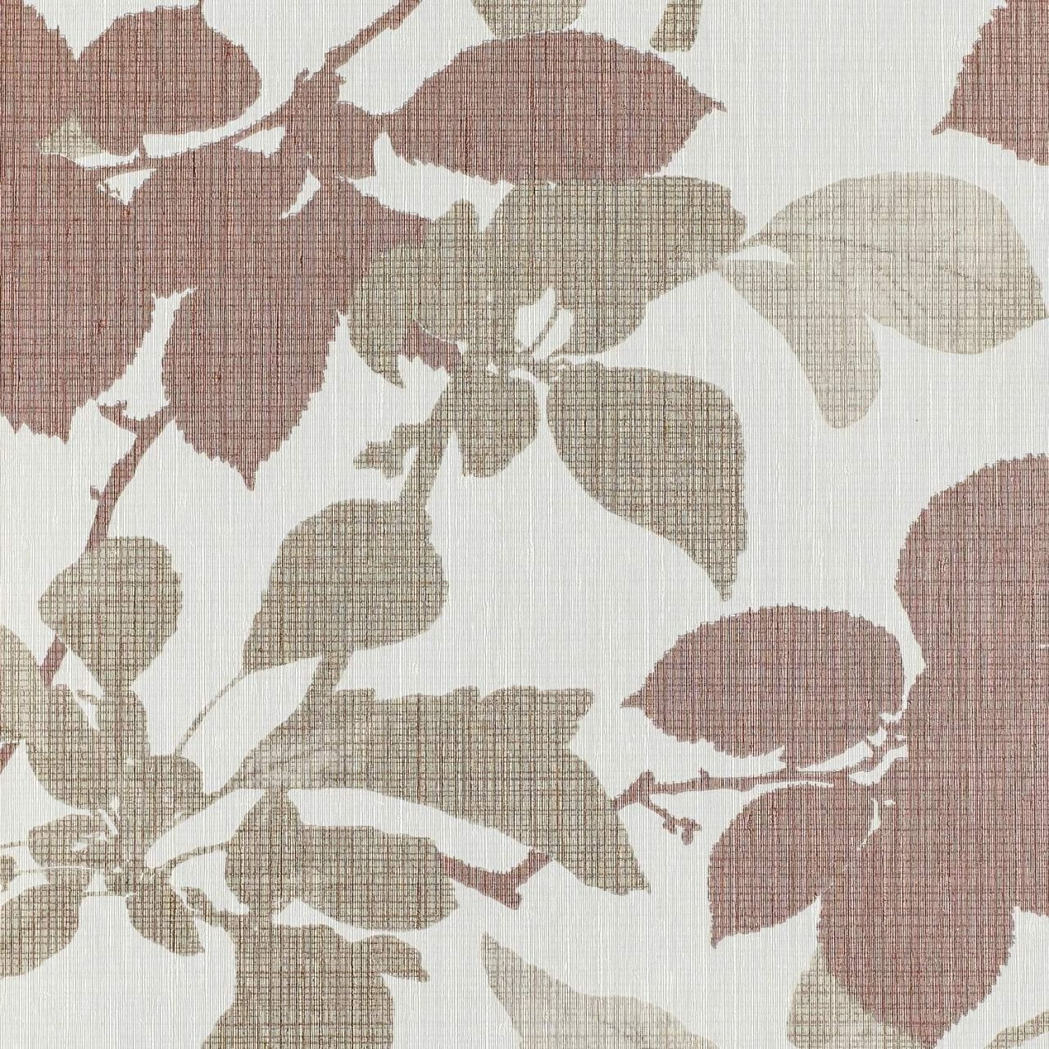 Papel De Parede Vinílico Book Am Rolo 53cmx10m Florido Bege