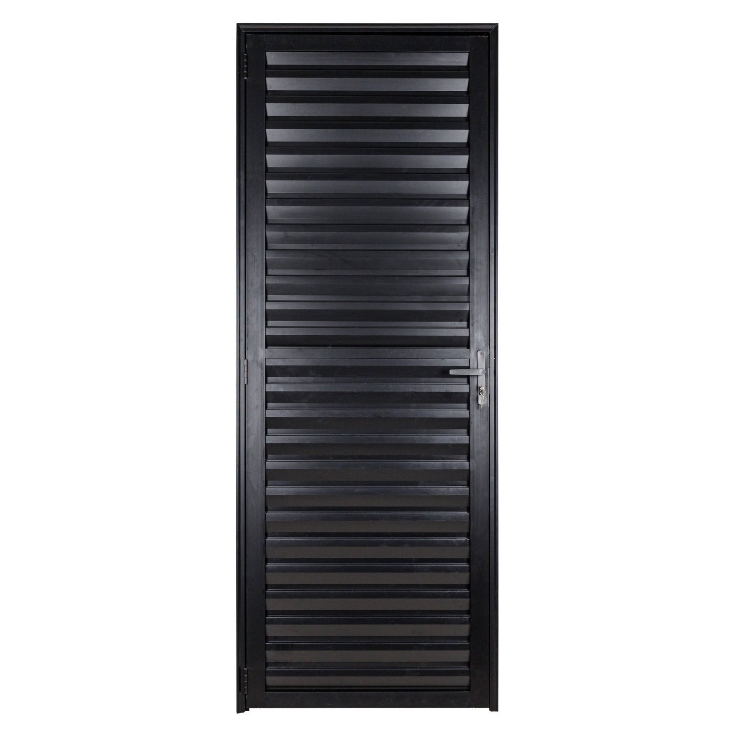 Porta Palheta Esquerda Ecosul 210x70cm Esquadrisul Preto