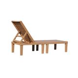 Espreguiçadeira Para Jardim Copacabana Marrom