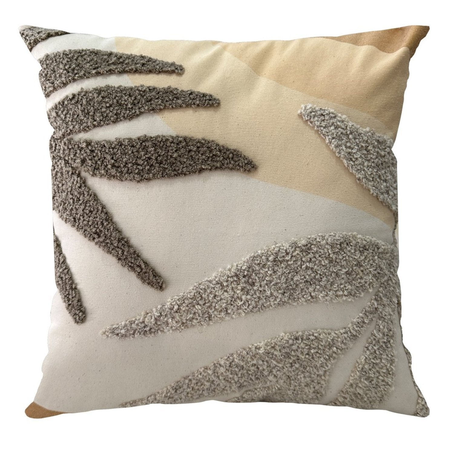 Capa Donatella 078 Com Bordado 43 Cm X 43 Cm Mostarda/castor