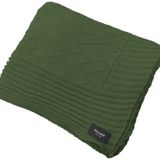 Manta Peseira De Tricot 90x180 Cm Link Verde Militar