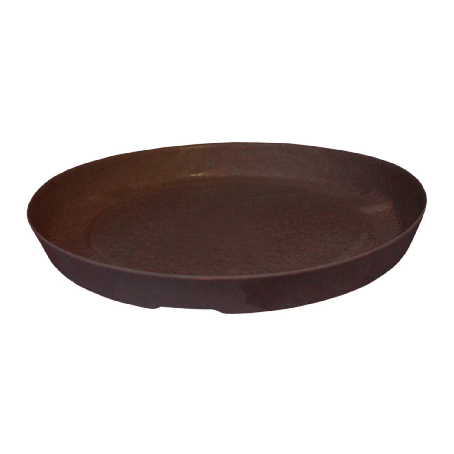 Prato Japi Para Vasos Redondo Slim 28 Aço Corten