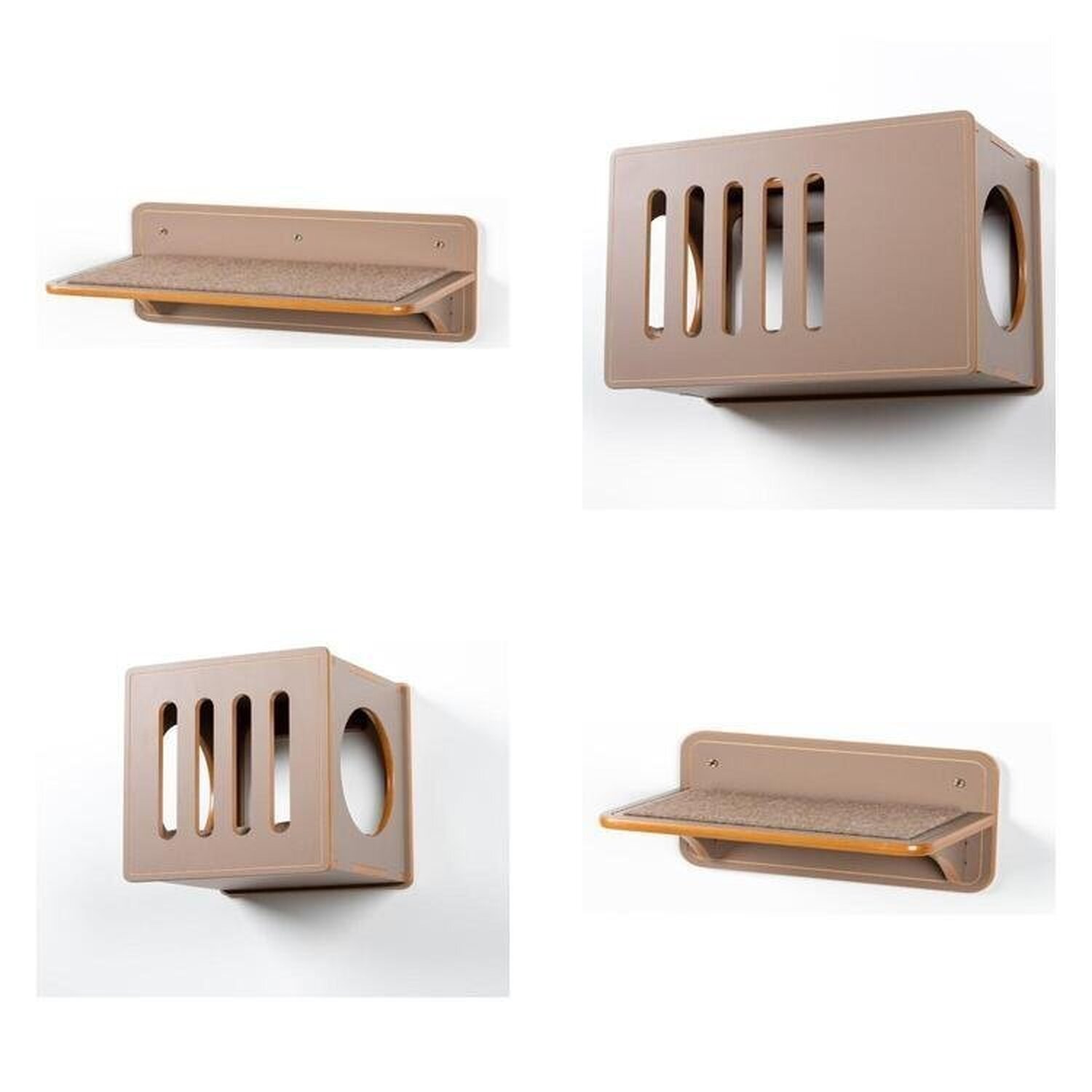 Playground Para Gatos Grandes Yzma Marrom