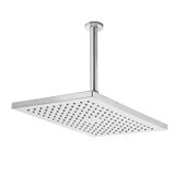 Chuveiro Com Tubo De Teto Retângular 360x240 Mm Rainsense Roca Cromado