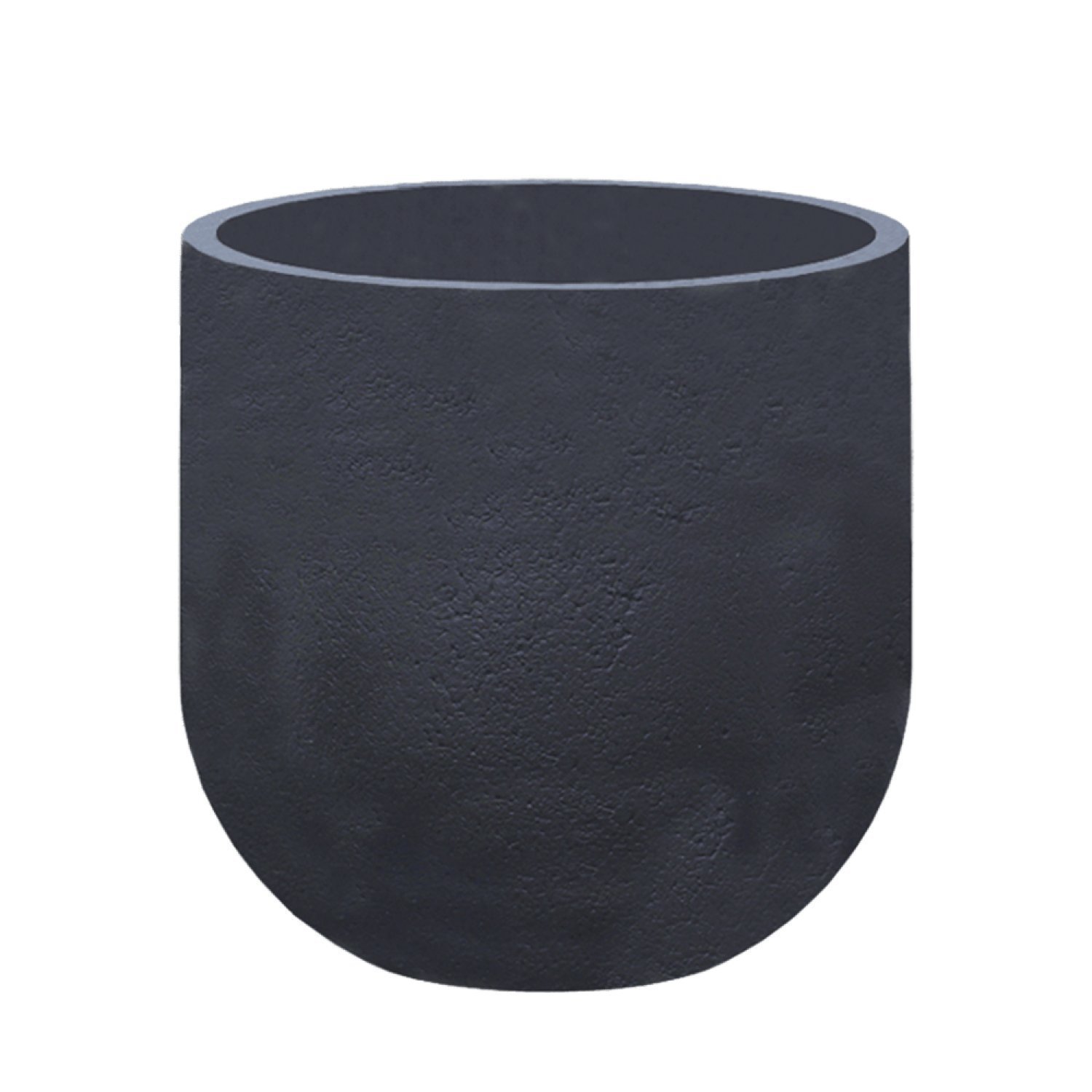 Vaso Cilíndrico Rustico 55 Japi Grafite