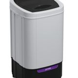 Lavadora De Roupas Praxis 6kg Sem Dreno - 127v Branco/preto
