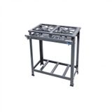 Fogão Industrial 2 Bocas Com Porta Panelas Eco N.e 1qs 1qd 30x30cm Tron