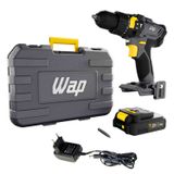 Parafusadeira E Furadeira De Impacto 3/8" K21 Id01 À Bateria Com 21 Níveis De Torque Wap