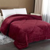 Edredom Capetown Casal 1,80 Cm X 2,20 Cm Vinho