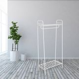Guarda-roupa Closet Arara Prisma 170cm X 78cm X 40 Branco