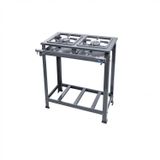 Fogão Industrial Baixa Pressão 2 Bocas Com Porta Panelas N.e 2qs Tron