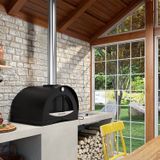 Forno De Pizza Capadócia Gourmet A Lenha V640in Grafite