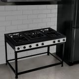 Fogão Semi-industrial 5 Queimadores Sem Forno