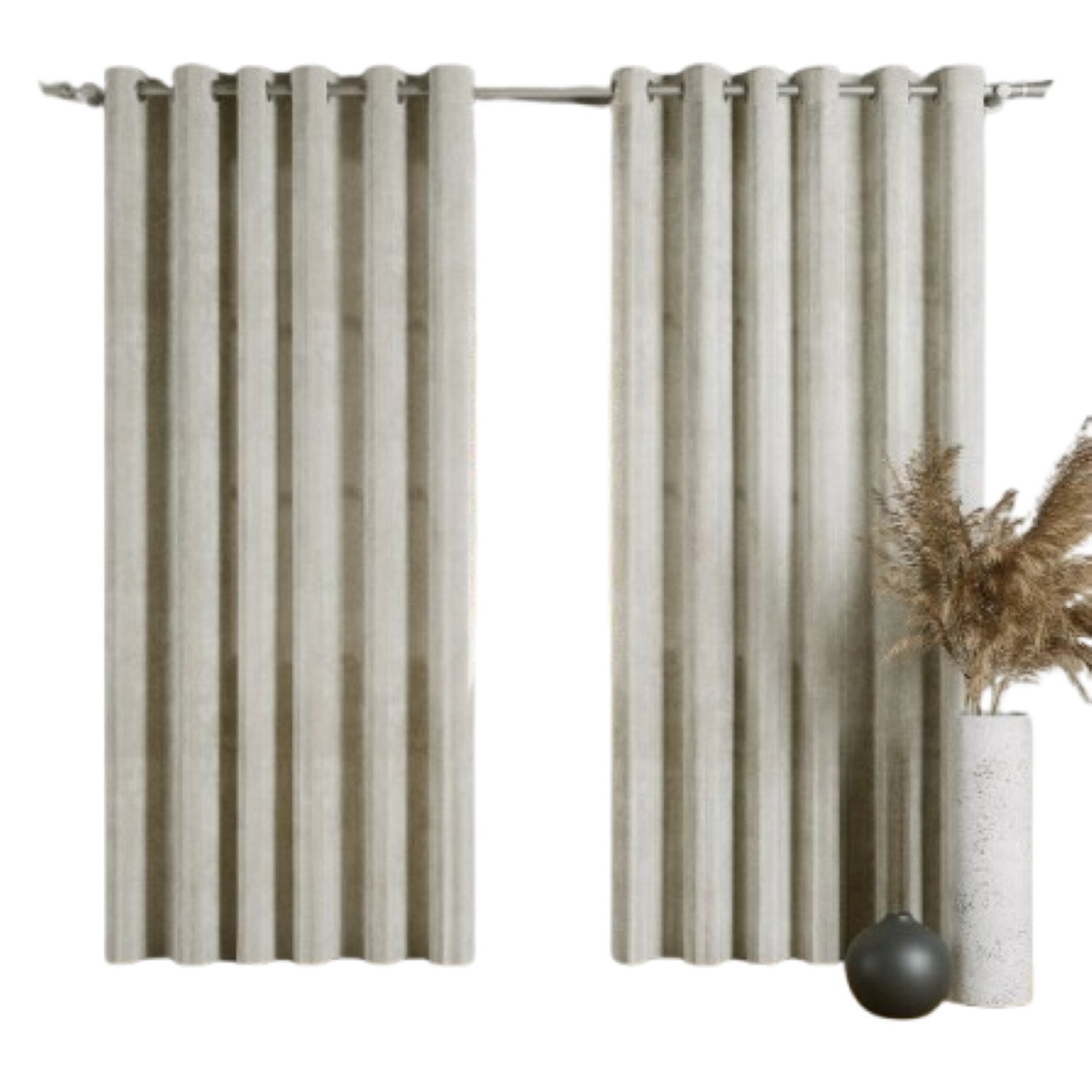 Cortina Com Toque Macio 4,00cm X2,50cm Velus Gelo