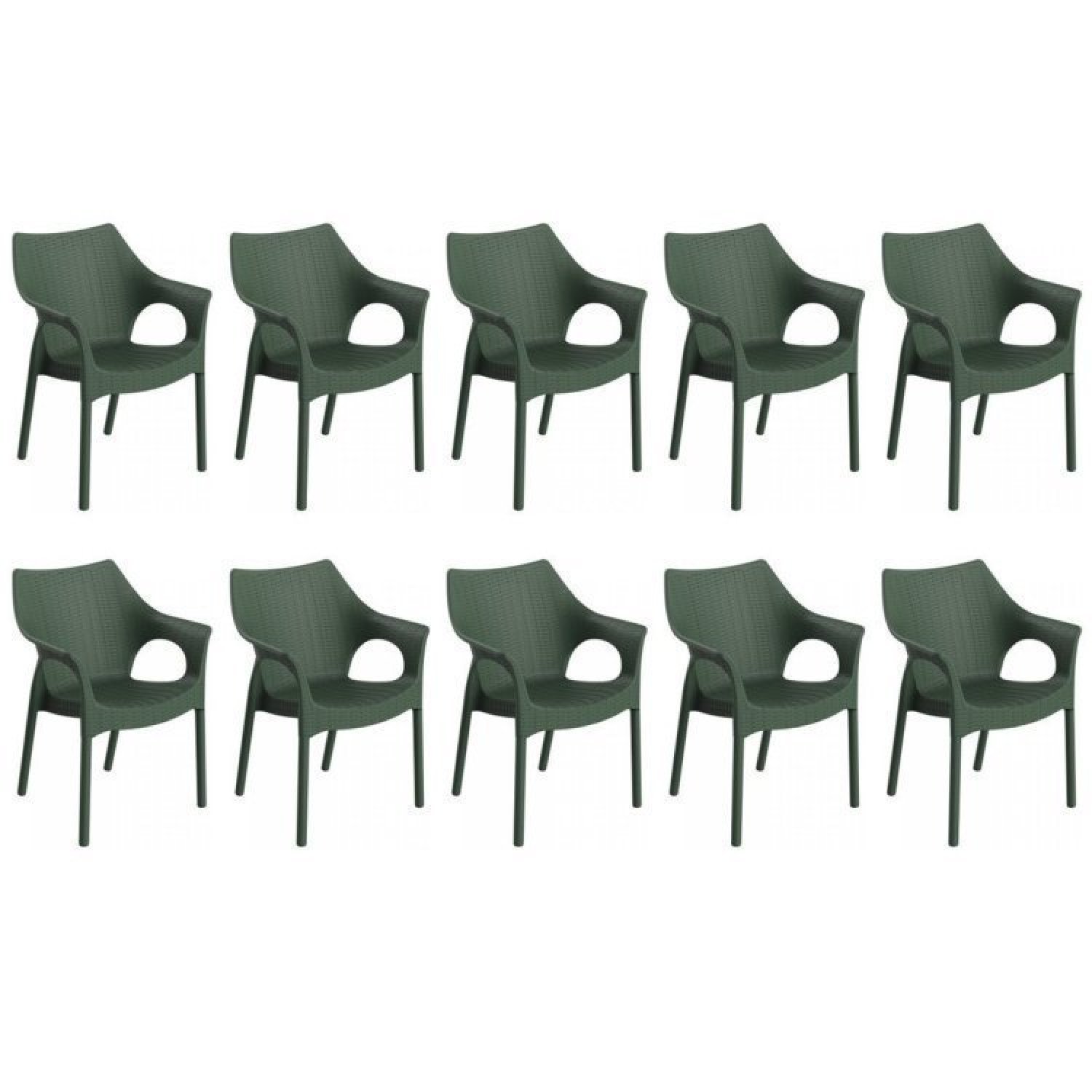 Conjunto 10 Cadeiras Relic Grifit Grifit