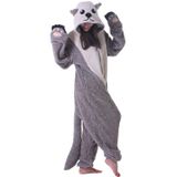 Pijama Darkcom, Macacão, Sea Otter, Cosplay, Lã Polar, Adulto