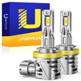 Lâmpadas Led Ursprung Fahren H11/h9/h8 100w 6500k Cool White