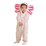 Macacão De Bebê Costume Cuteon Axolotl Para Halloween, 6-12 Meses, Rosa