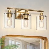 Luminárias De Banheiro Xpehk Gold 3-light Vanity Lights