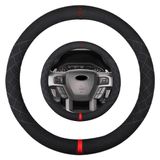 Capa De Volante K Lakey Em Couro De Camurça Para Ford 39cm