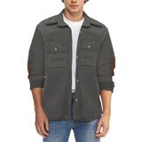 Jaqueta Sangtree Corduroy Casual De Manga Comprida Cinza 3gg Masculina