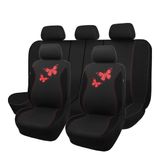 Conjunto Completo De Capas De Assento De Carro Flying Banner Butterfly Fashion
