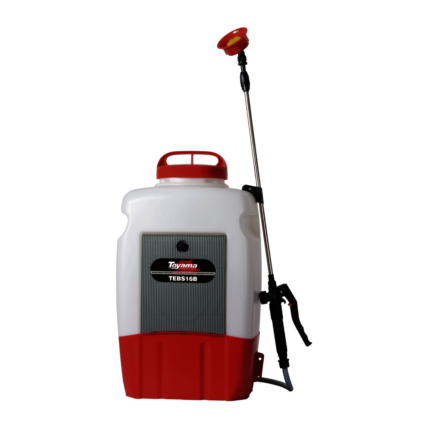 Pulverizador Costal Tebs16b Tanque 16l 12v À Bateria 8ah Toyama